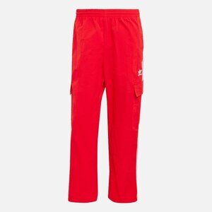 Adidas Originals 3 Stripe Cargo Jogger Pants Red JN5446 Better Scarlet White M L
